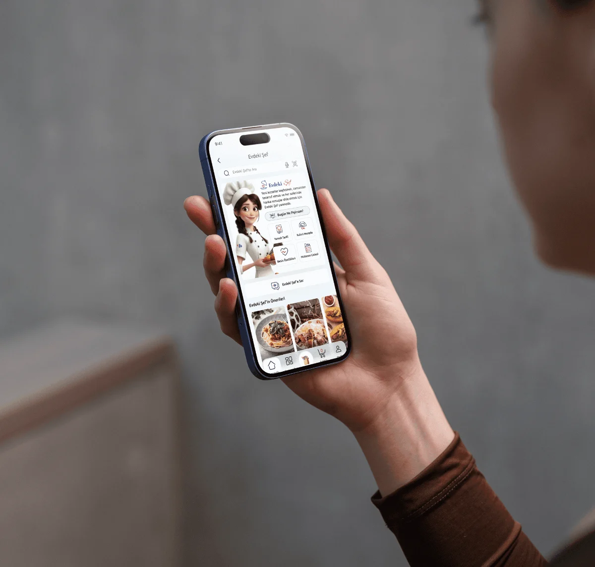 AI-Powered Recipe Assistant for CarrefourSA